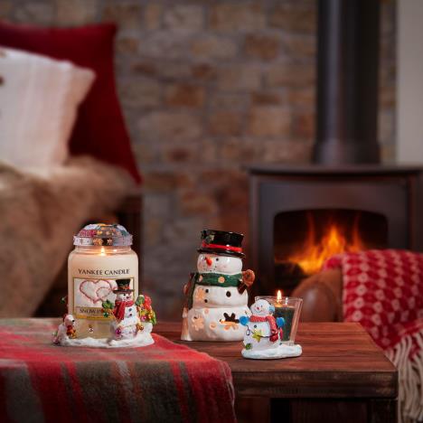 Yankee Candle Snowman Large Jar Holder Extra Image 1 Preview